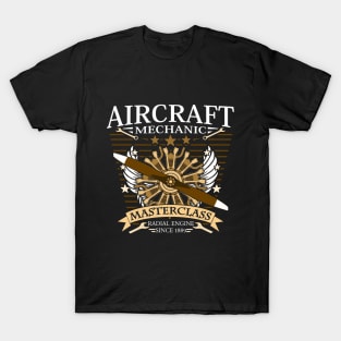 Screwdriver - Aircraft Mechatronics Engineer Radial Engine Mechanic T-Shirt